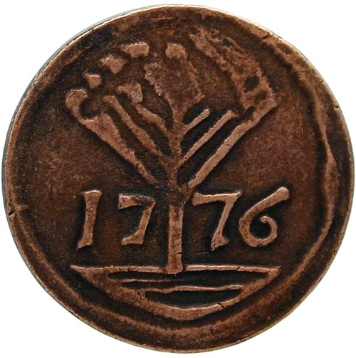 1776 New Hampshire Halfpenny Coin Replicas