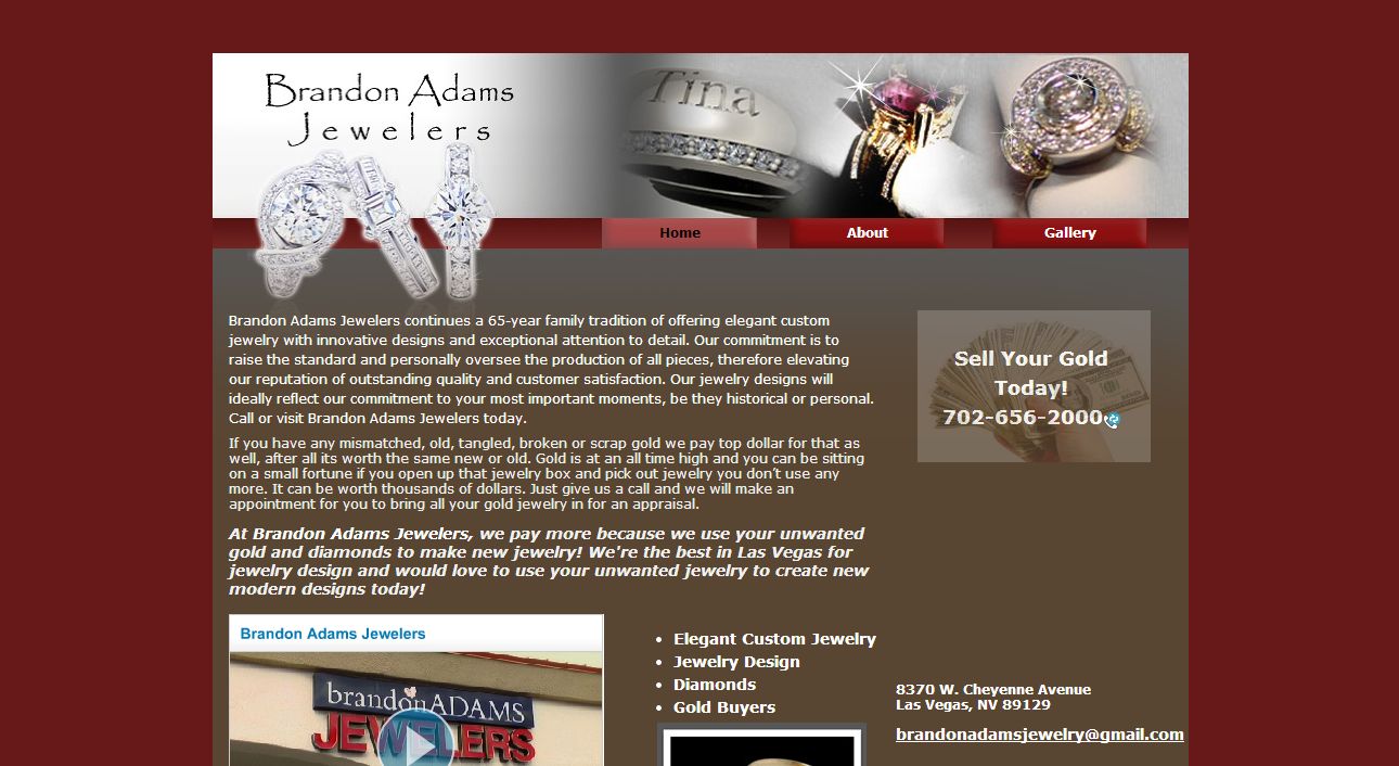 Brandon Adams Jewelers Las Vegas, NV