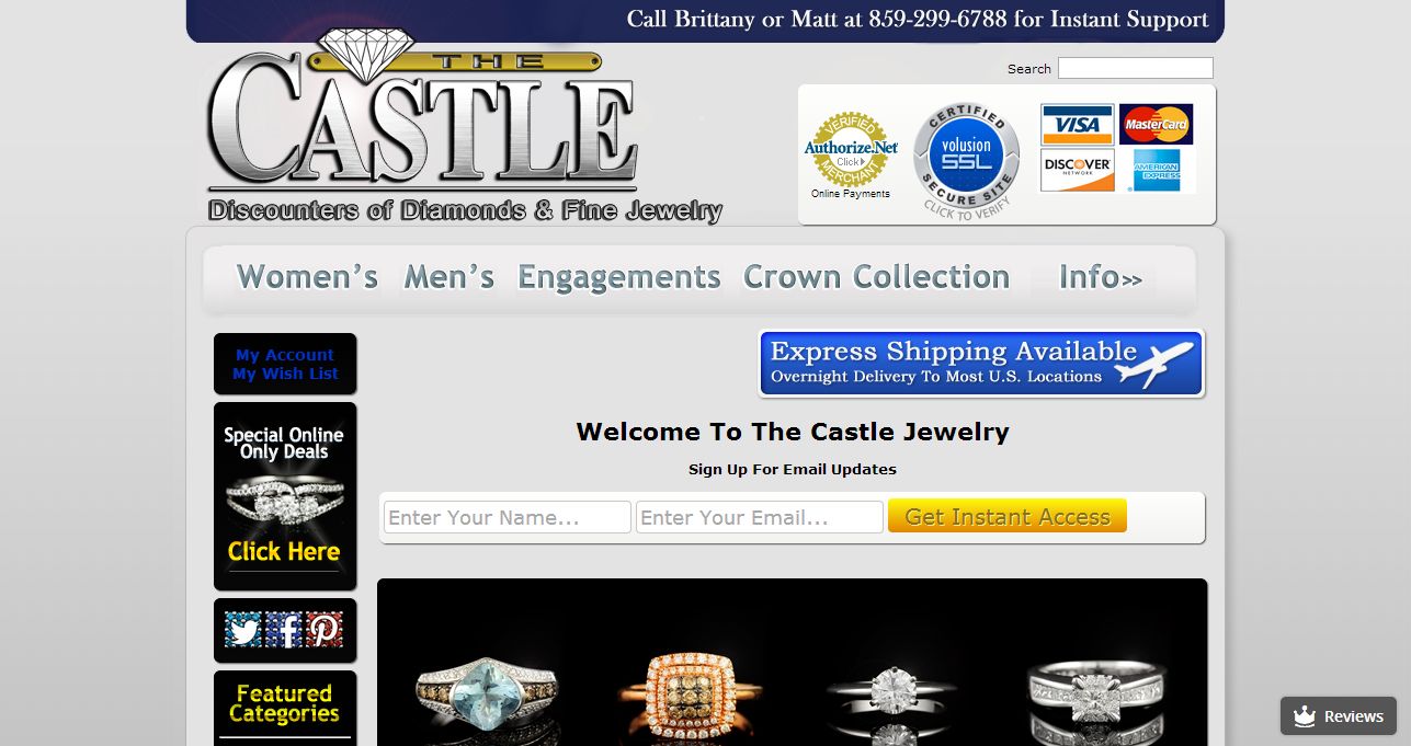 The Castle Jewelry Lexington, KY