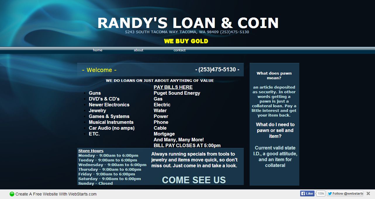 Randy's Loan and Coin WA