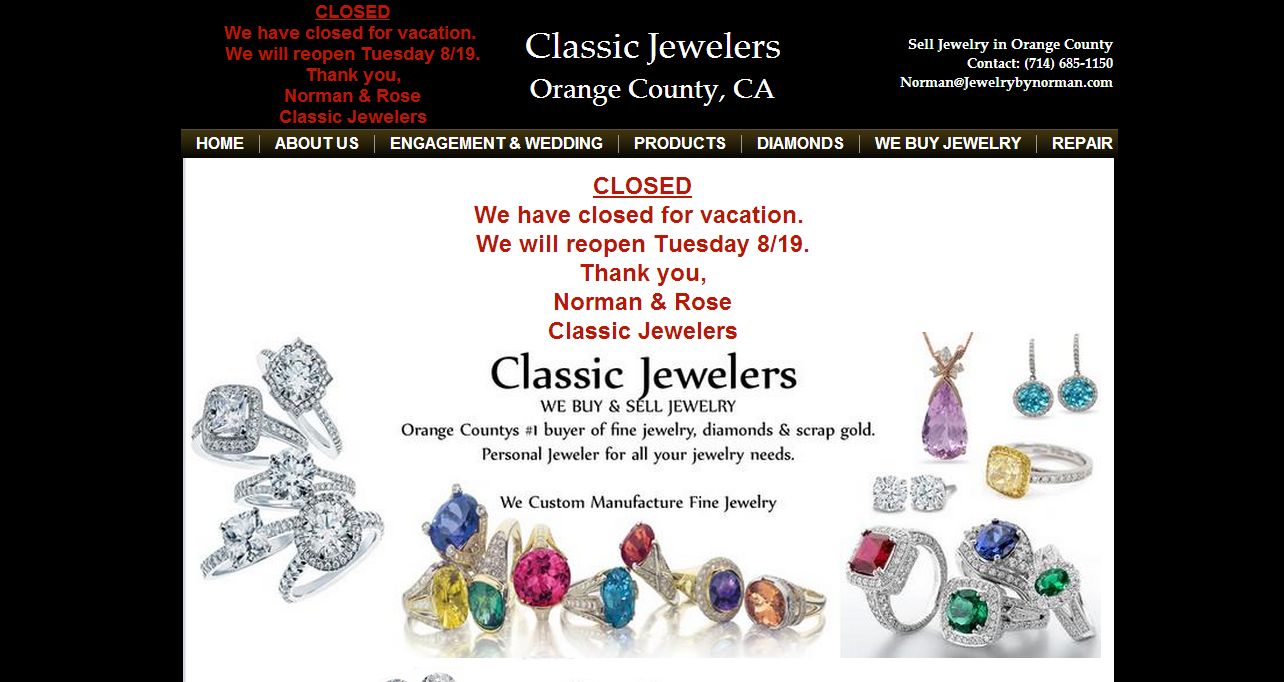 Classic Jewelers Orange, CA