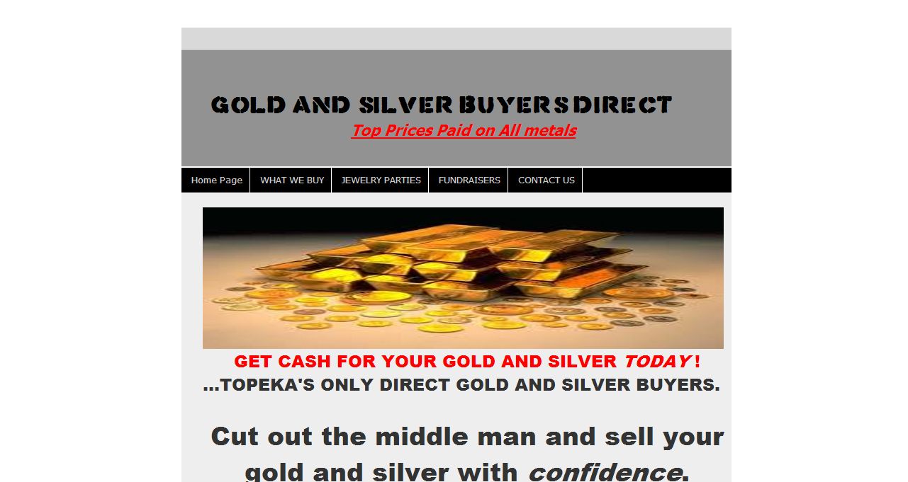 Gold & Silver Buyers Direct Topeka, KS