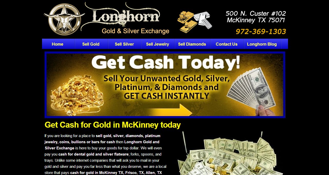 Longhorn Gold & Silver Exchange McKinney, TX
