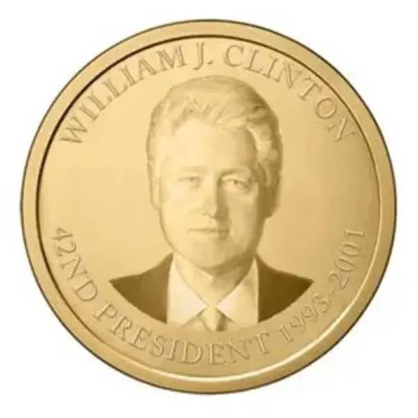 Bill Clinton Coin Presidential Coins of America