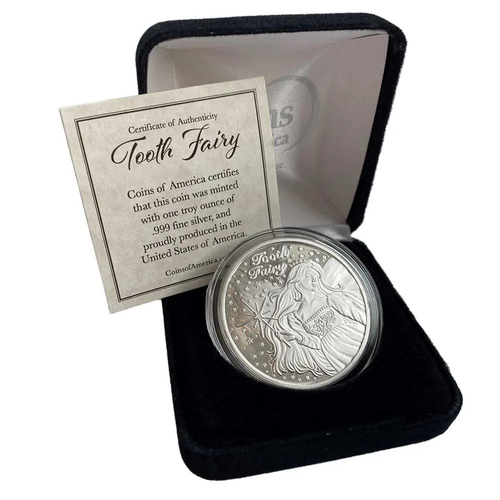 Tooth Fairy Commemorative Coin Coins of America