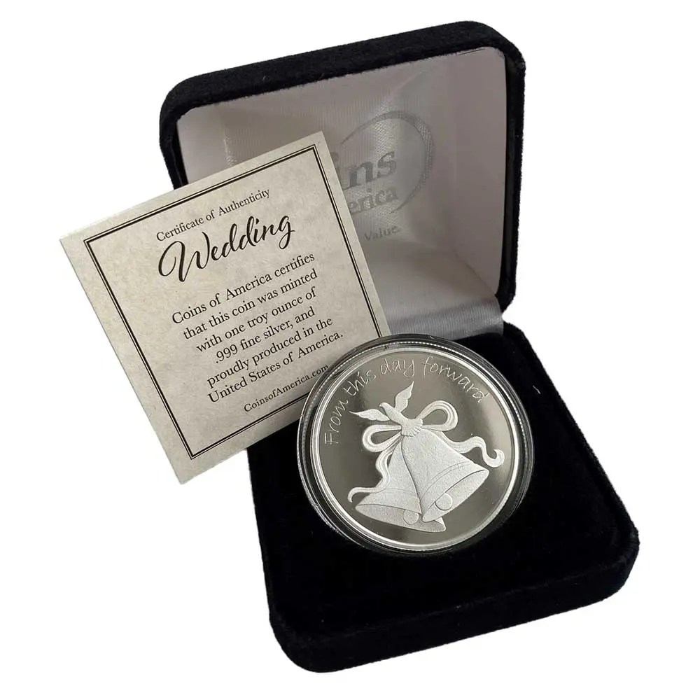 Wedding Commemorative Coin NEW DESIGN! Coins of America