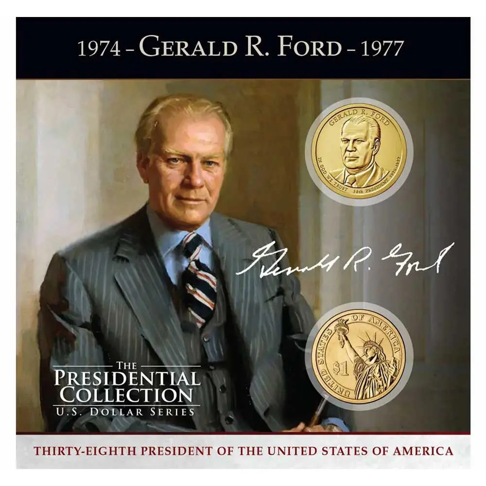Gerald Ford Dollar Coin Buy Presidential Coins