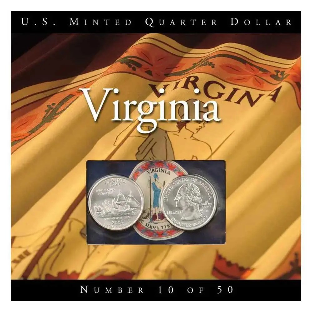 2000 Virginia Quarter State Quarter Coins of America