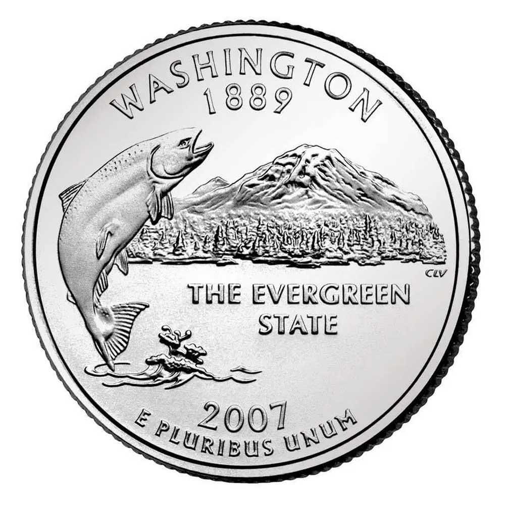 Washington State Quarter Coins of America