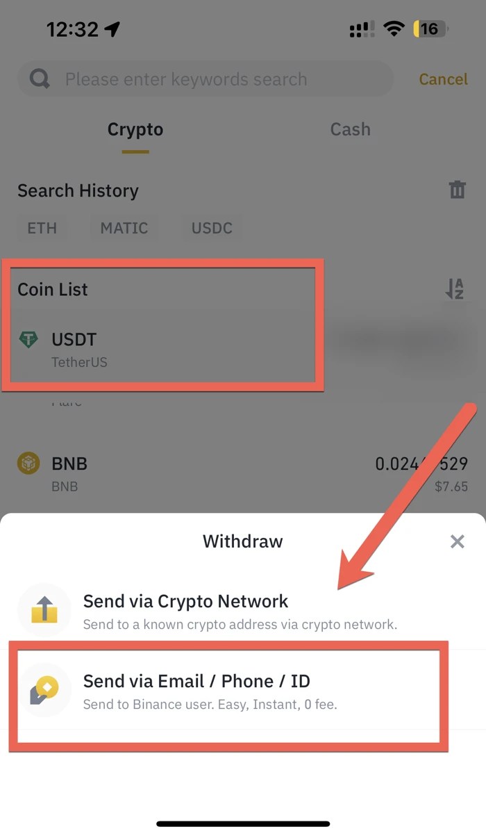 Binance Pay Tutorial Send Crypto For Free To Friends, Family & More