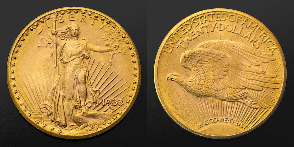 The 1933 Double Eagle Is Again The Most Expensive Coin of the World