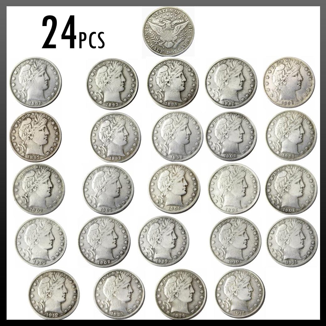 Barber Half silver dollar