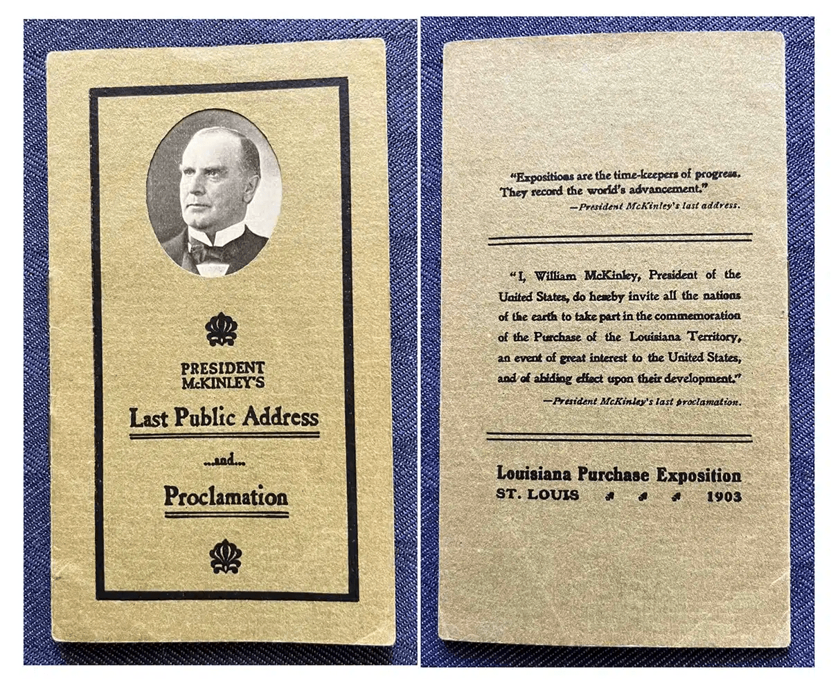 1901 PanAmerican Exposition Medals From the U.S. Mint