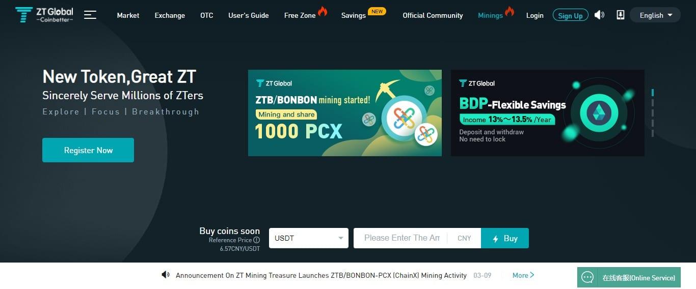 Ztb.im Exchange Cryptocurrency Review New Token,Great ZT