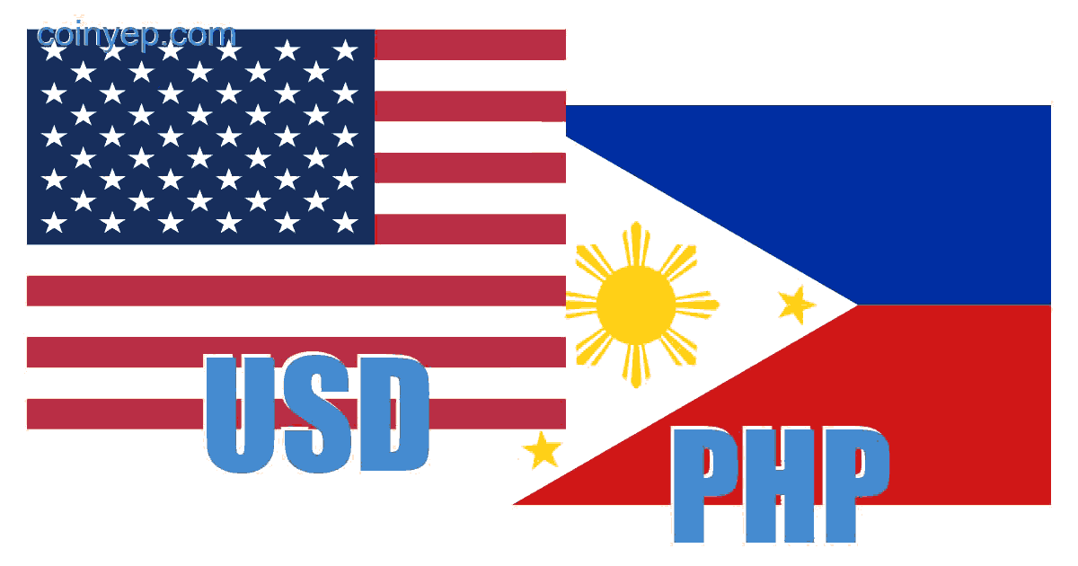 US dollar Philippine peso (USD/PHP) Free currency exchange rate