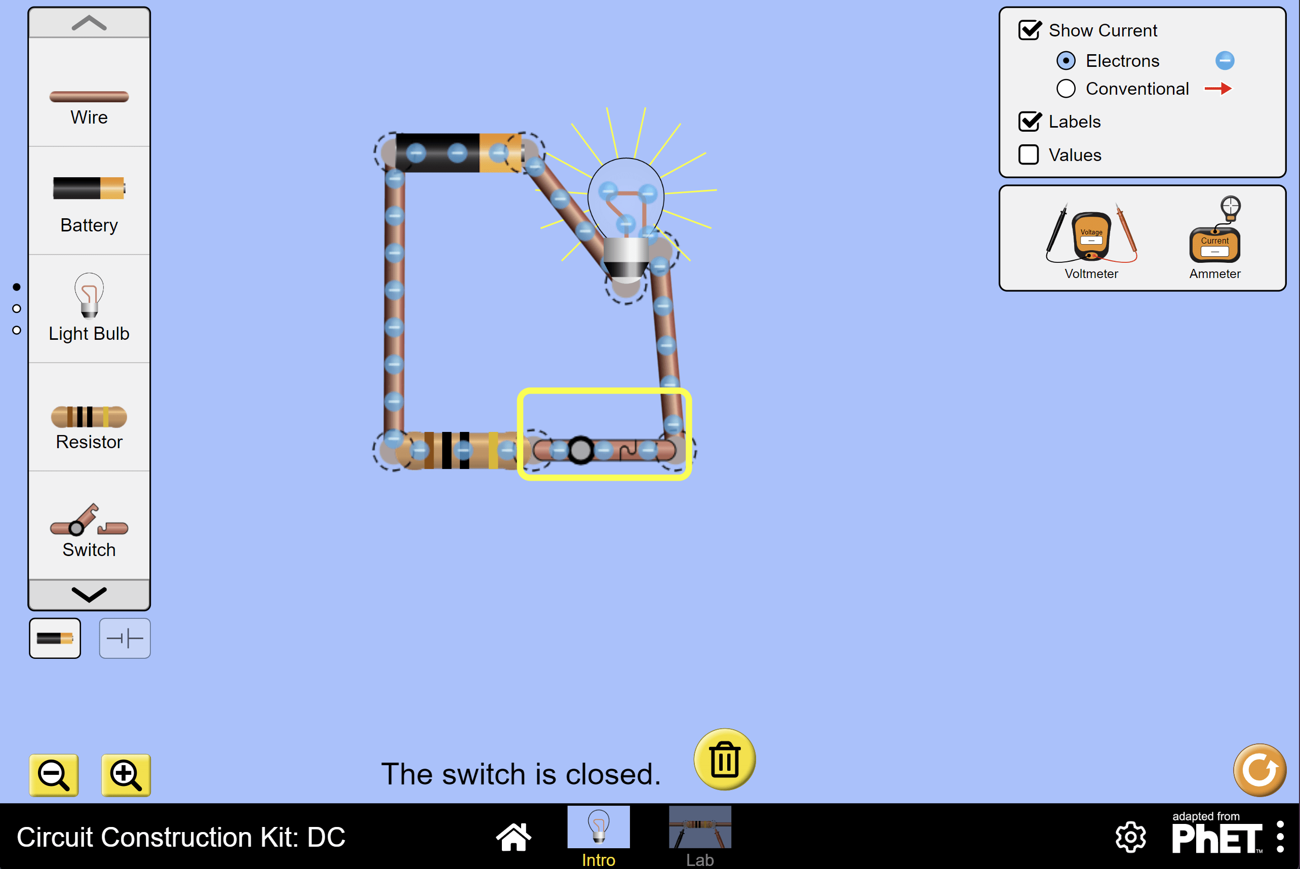 Circuit Construction Kit DC Coirle