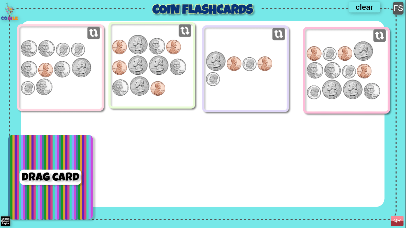 Coin Flashcards Coirle