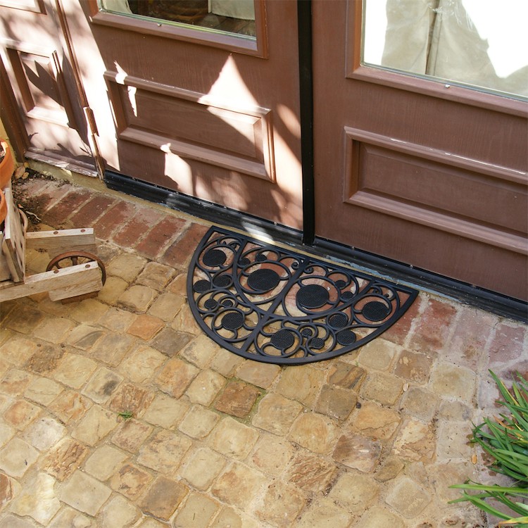 "Irish Garden" Rubber Cast Iron Mat