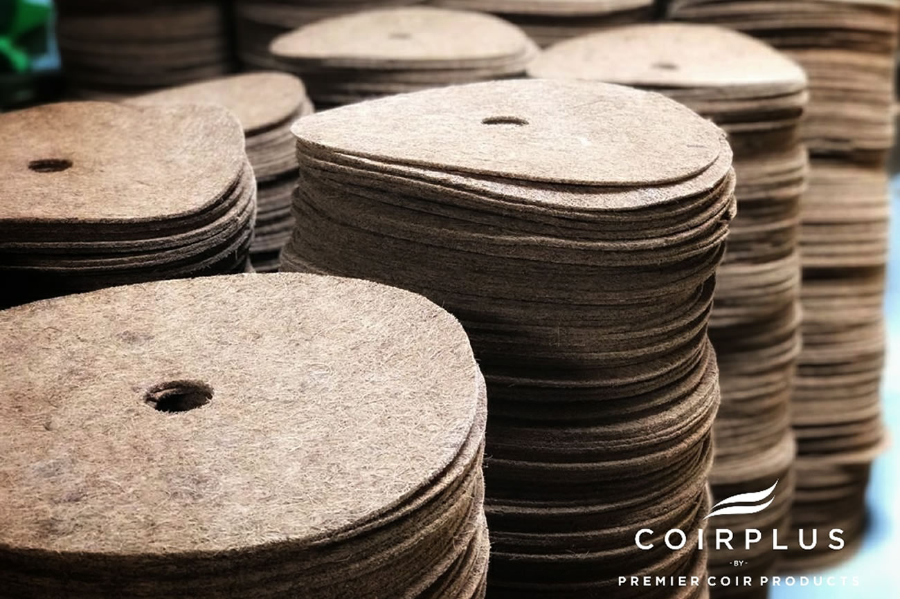 Coco Coir Mulch Mats CoirPlus Premier Coir Products