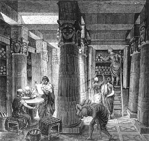 The Library of Alexandria, 3rd century BCE Center for Online Judaic Studies