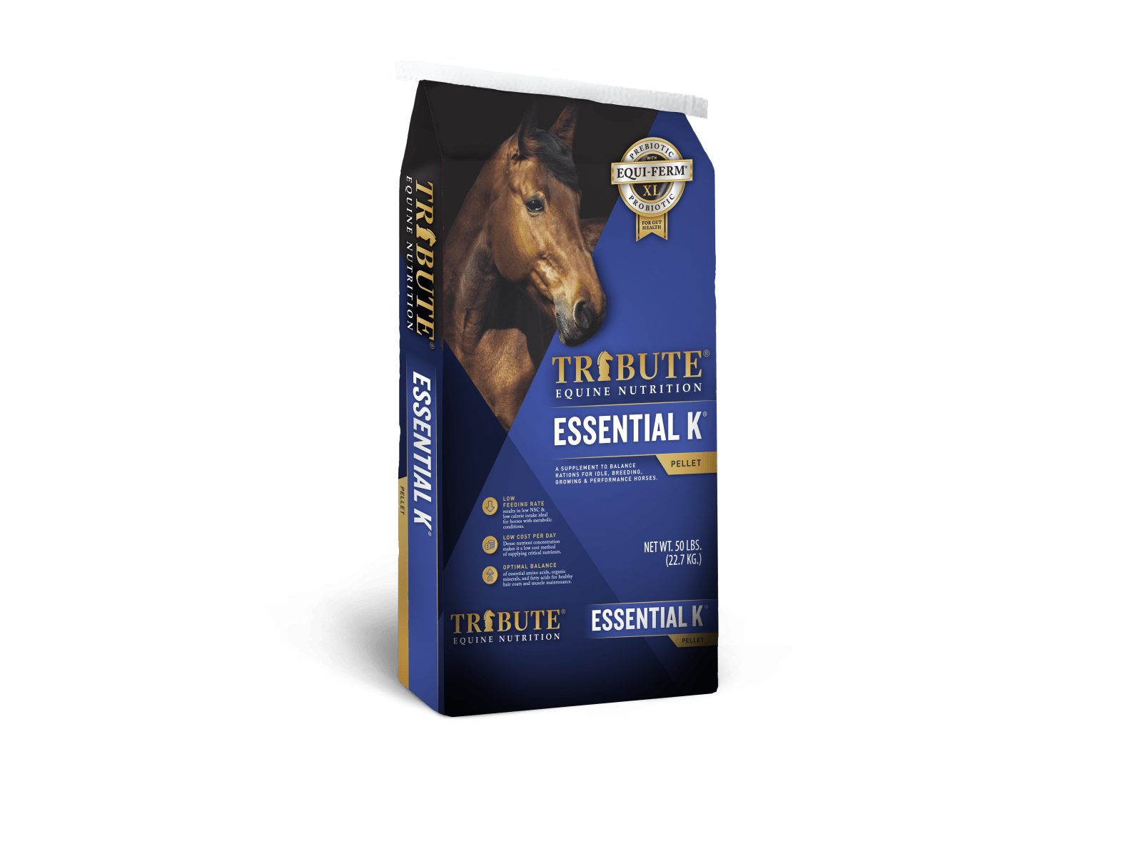 Tribute Equine Nutrition Essential K Coker Feed Mill