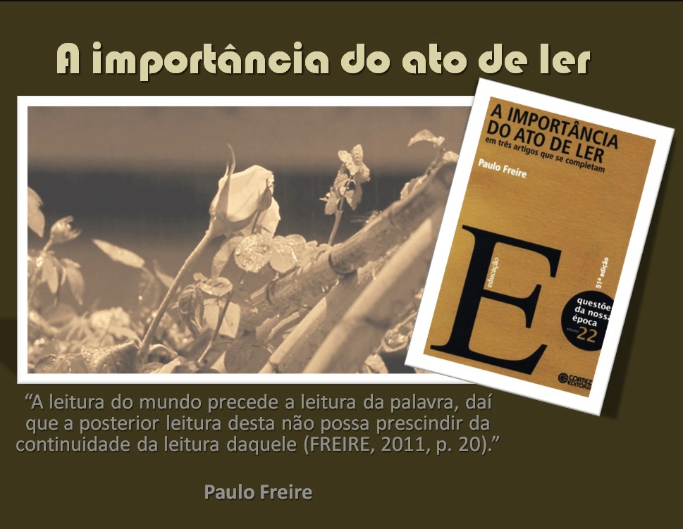 A importância do ato de ler Resumo Colabora Concursos