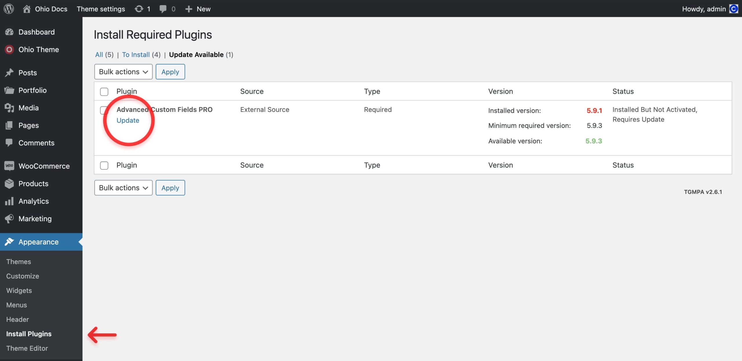 Ohio Docs Ohio Documentation site