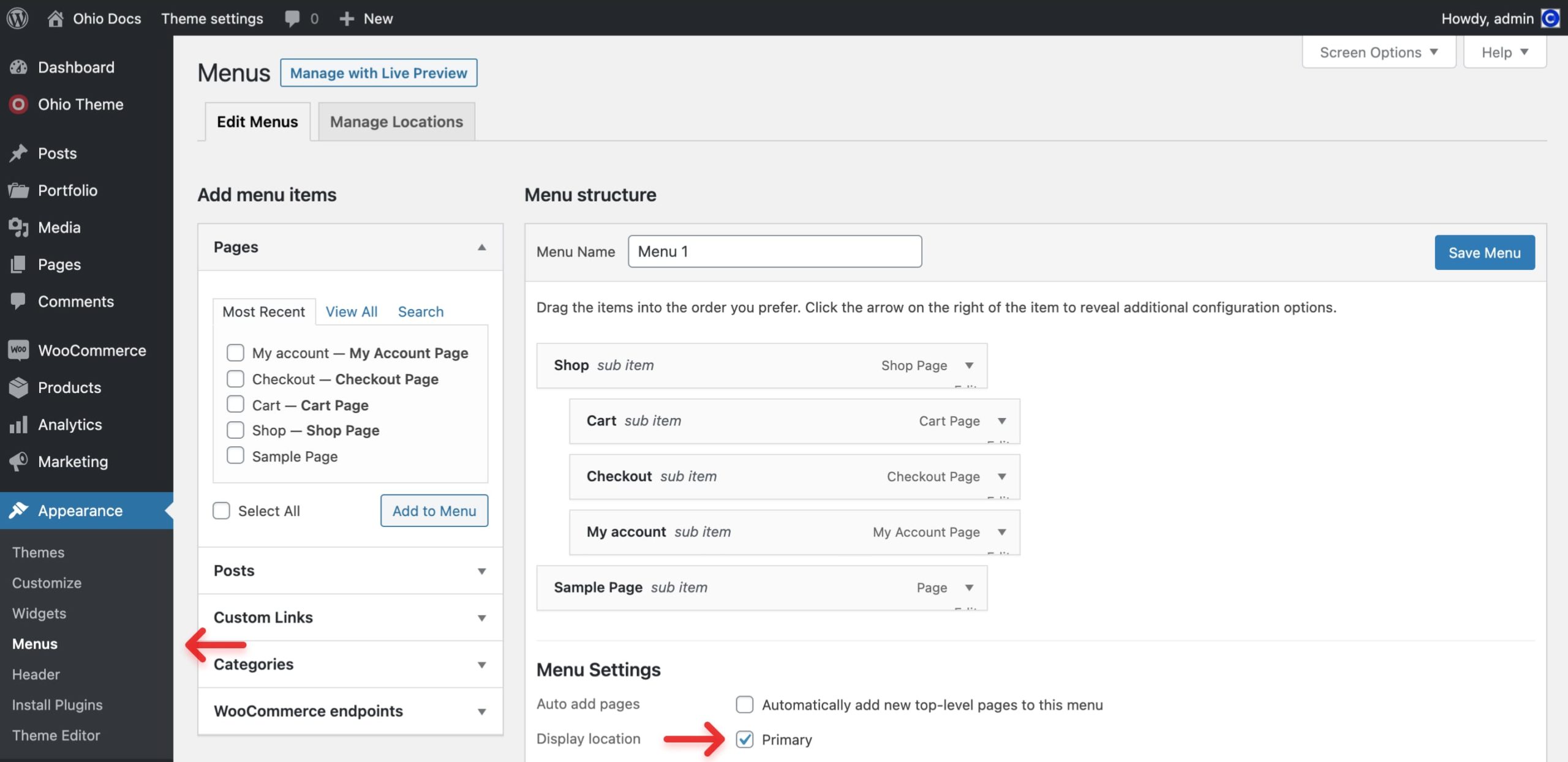 Ohio Docs Ohio Documentation site