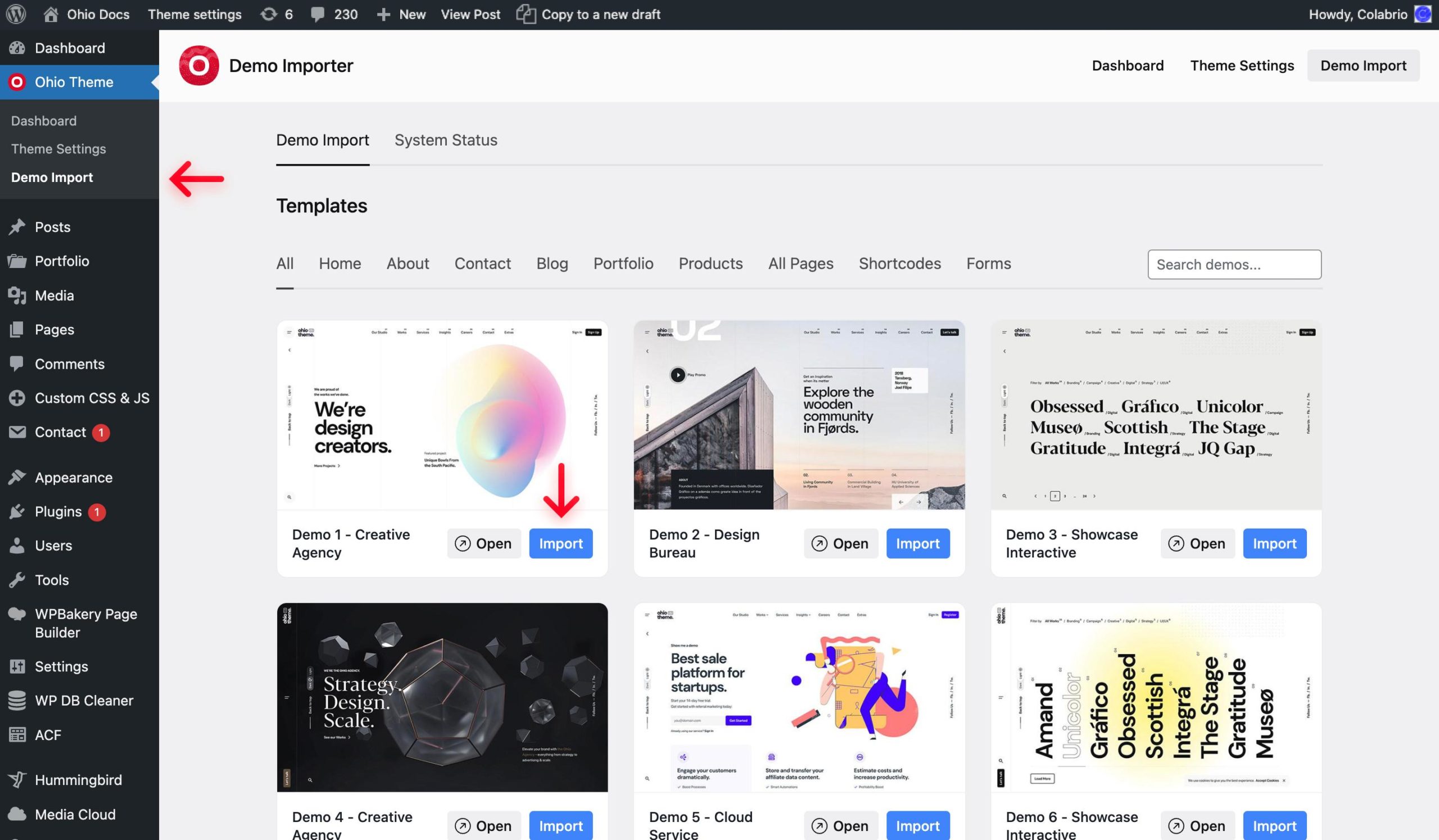 Ohio Docs Ohio Documentation site