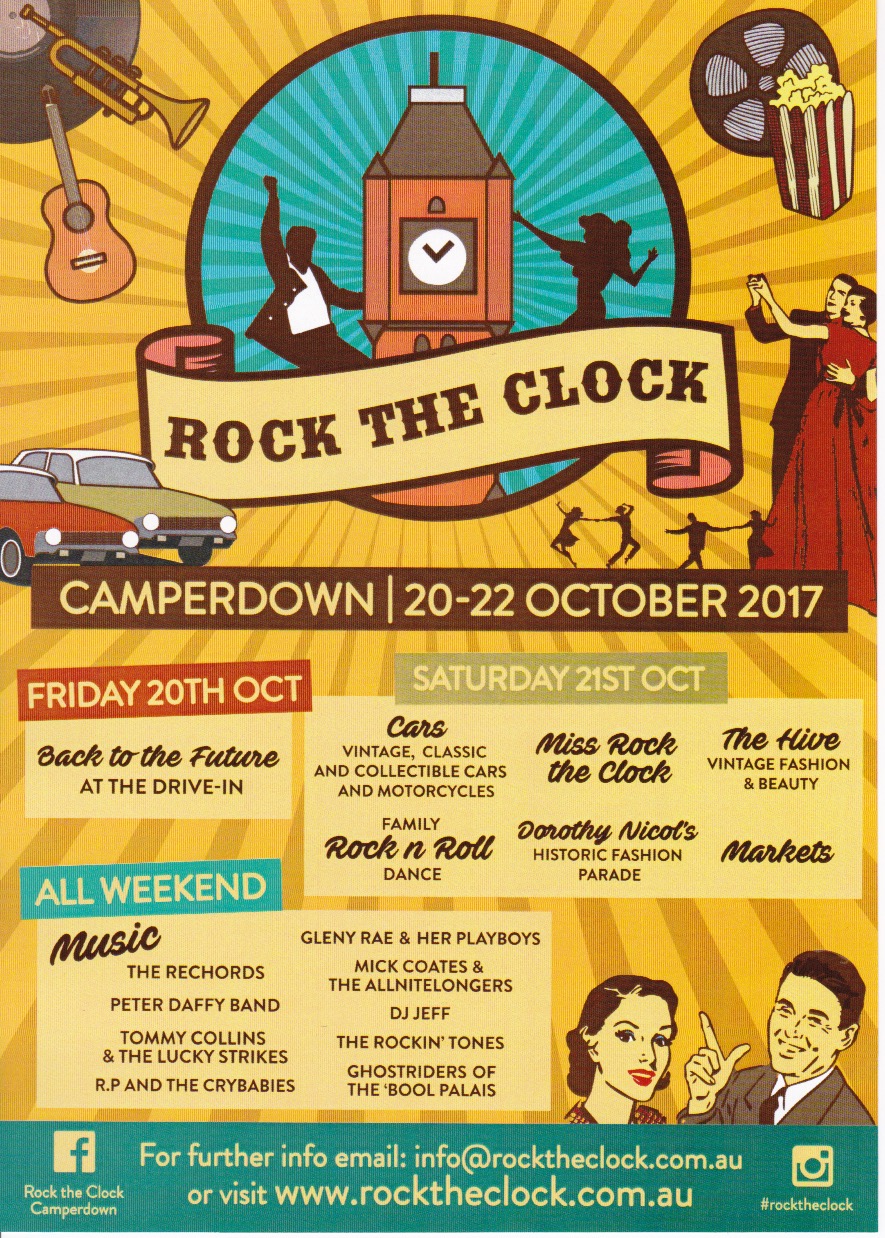 ROCK THE CLOCK Colac Collectable Car Club
