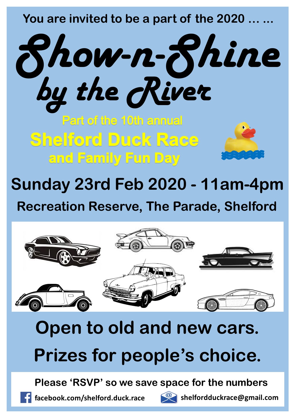 SHELFORD FAMILY DAY & CAR SHOW 2020 Colac Collectable Car Club