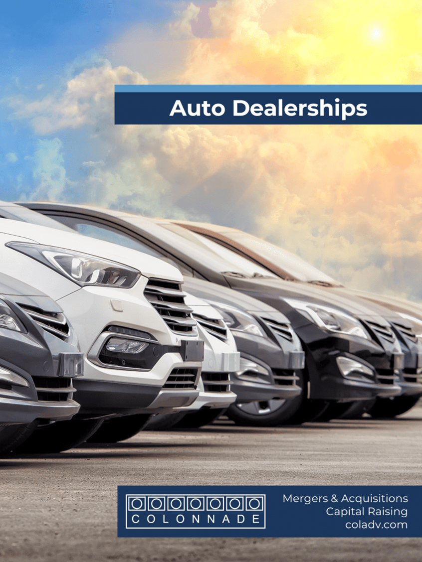Auto Dealerships Colonnade Advisors