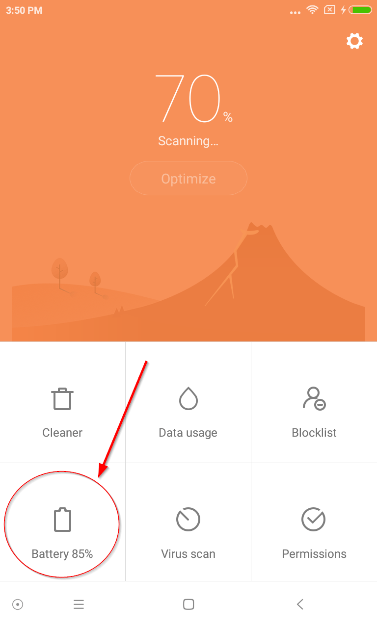 XIAOMI MIUI v7/v8 App battery saver COLapps Support Center