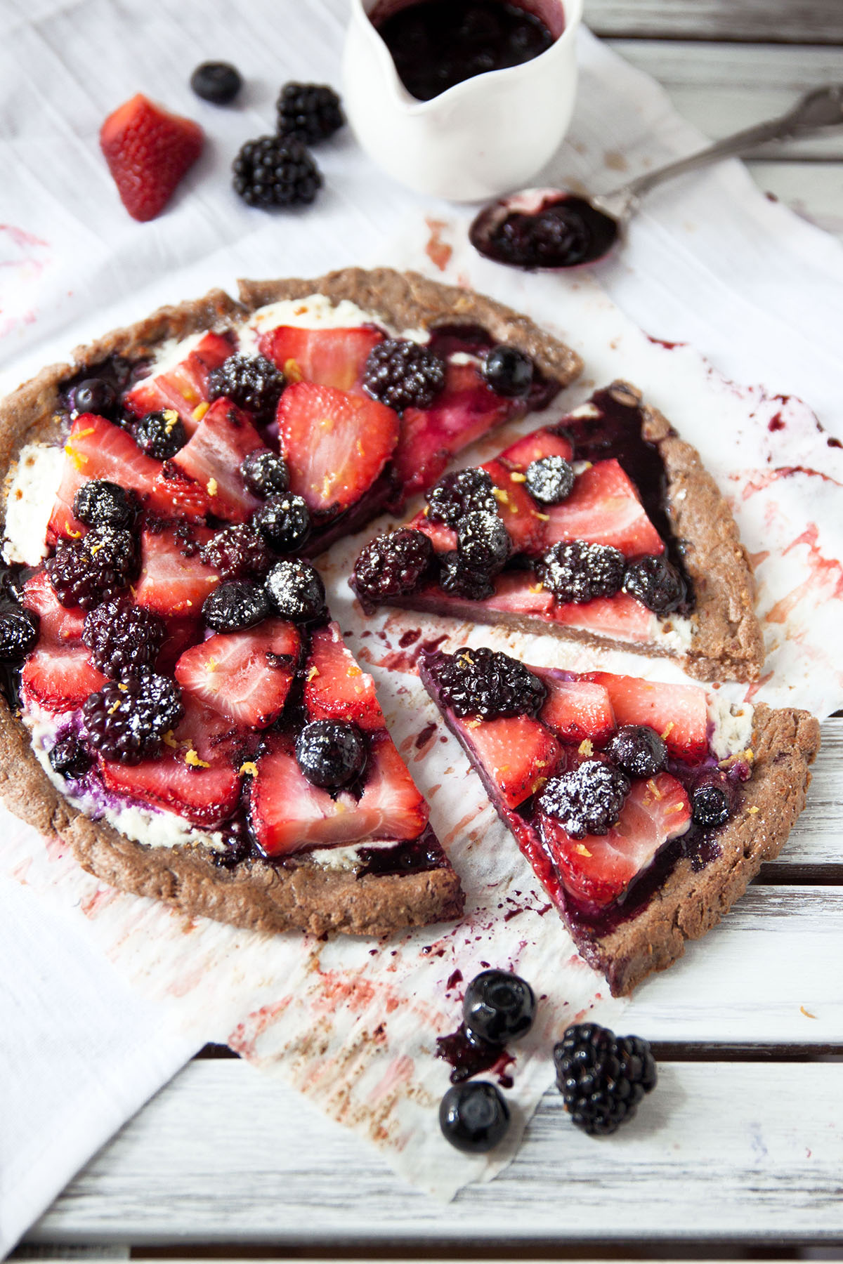 Mixed Berry Breakfast Pizza Colavita Recipes