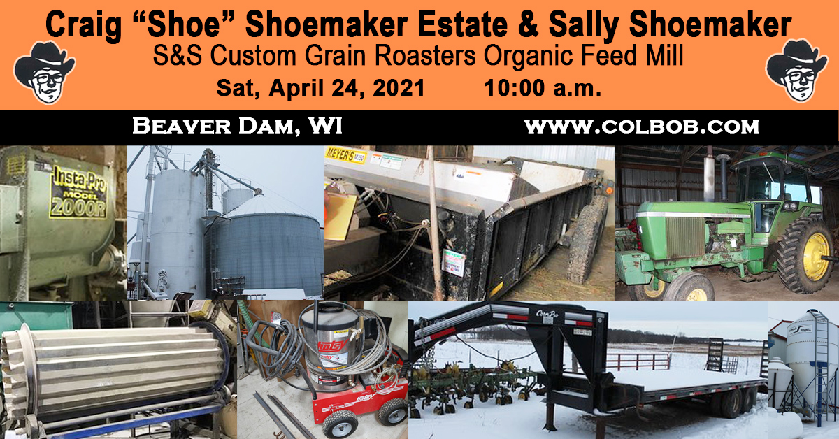 Craig "Shoe" Shoemaker Estate & Sally Shoemaker Bob's Auction Service