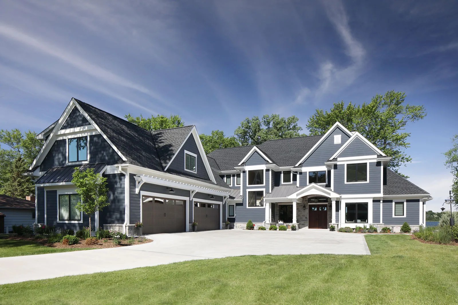 Blue Peaks Lake Home Colby Construction Custom Lake Homes