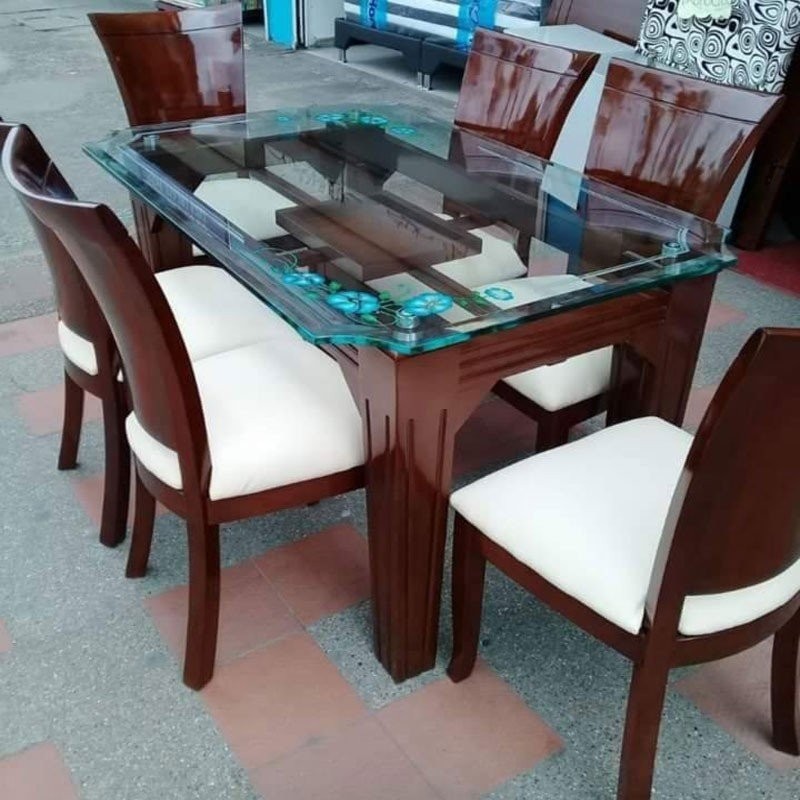 Comedor 4 Puestos Olx Bogot Estructura de sillas en flormorado madera