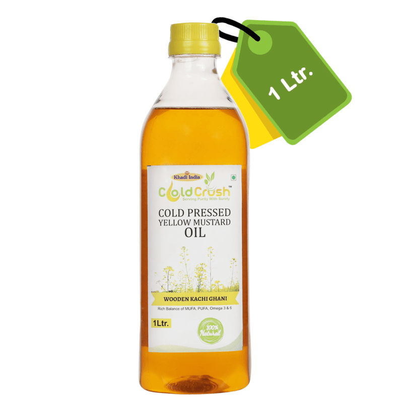 Cold Pressed Mustard Oil Cold Crush