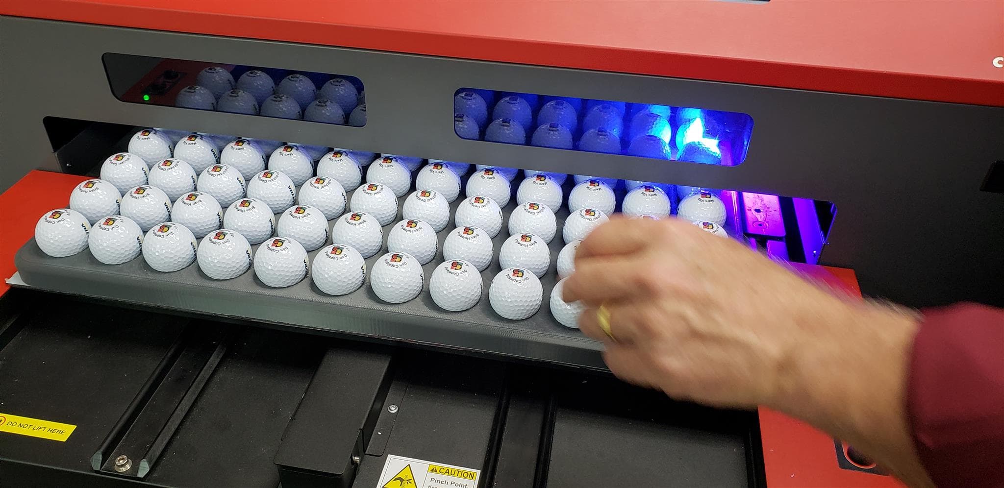 How to UV Print on Golf Balls Mutoh ValueJet 661UF