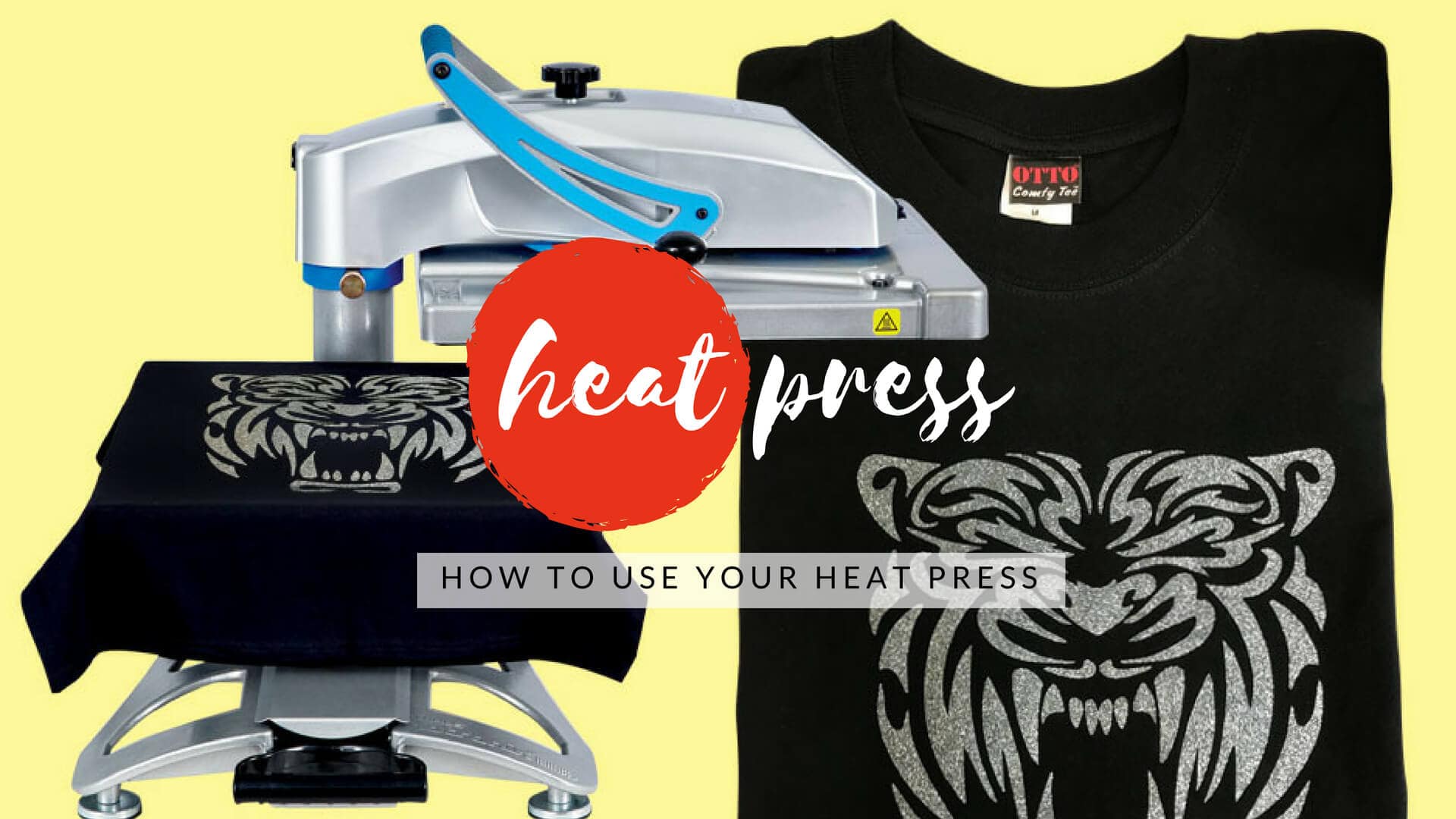 Heat Press Tshirt Printing Tutorial HOW TO START YOUR OWN T SHIRT