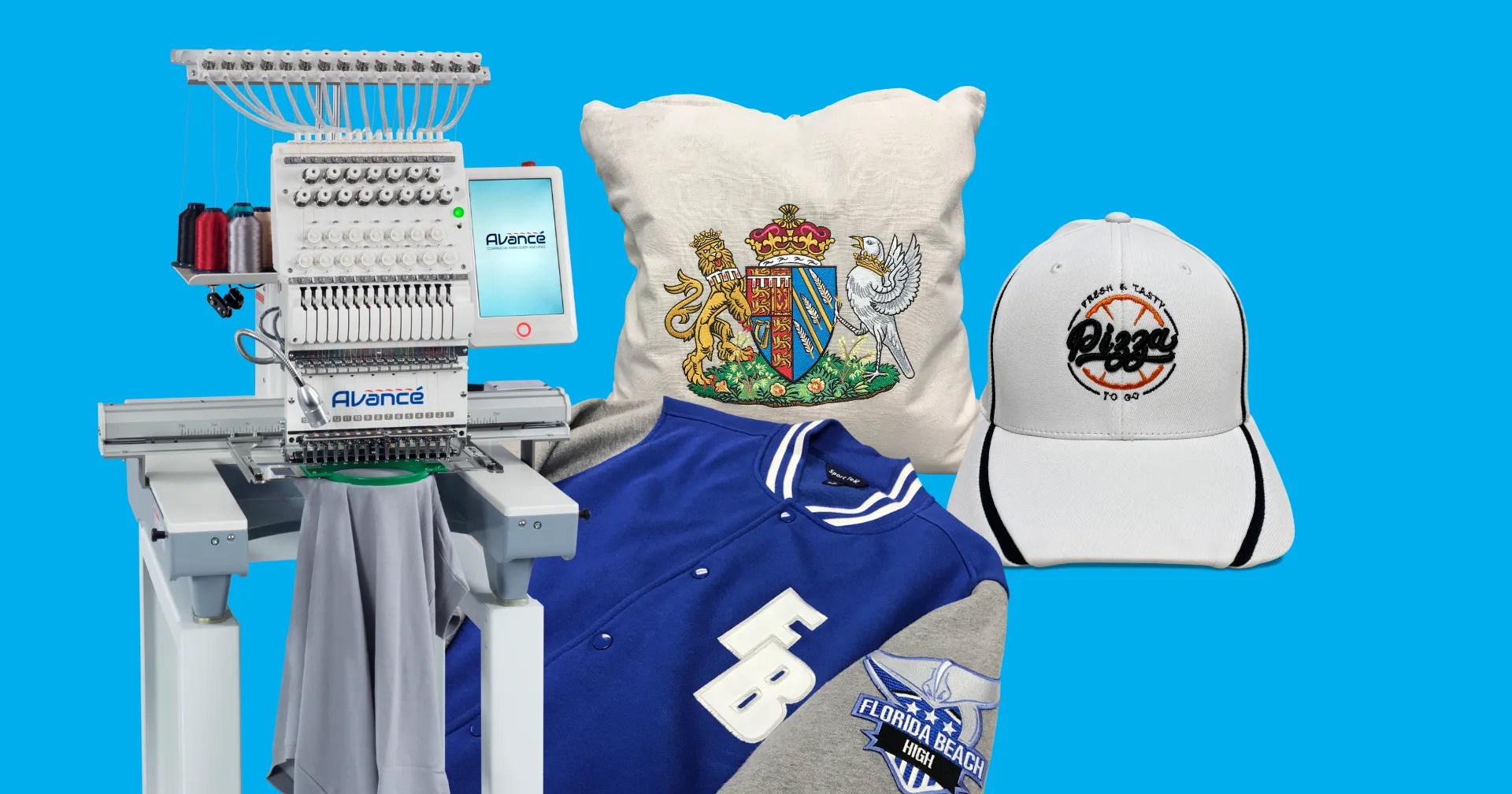 What Can You Create With A Commercial Embroidery Machine? ColDesi