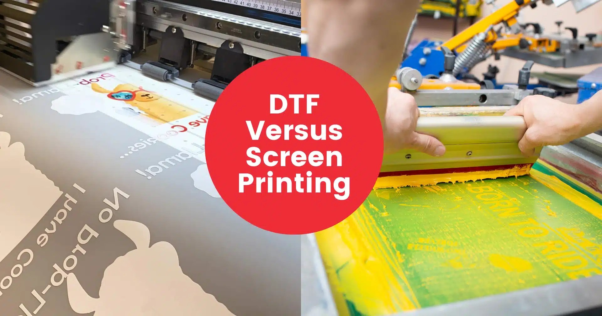 Direct to Film Printers vs Traditional Screen Printing