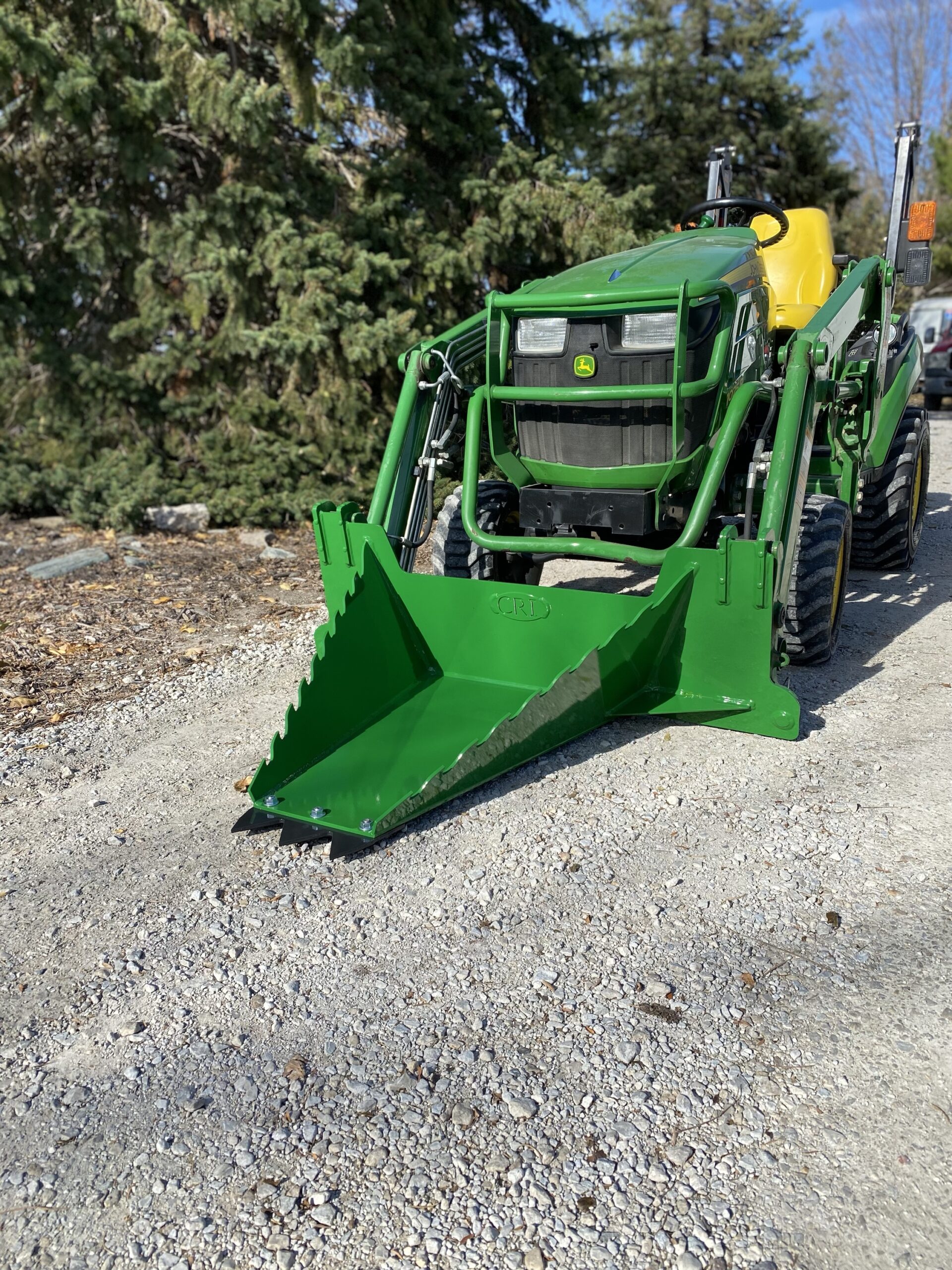 CRI John Deere Stump Bucket 12 Series 32″ Cold Roll Industrial