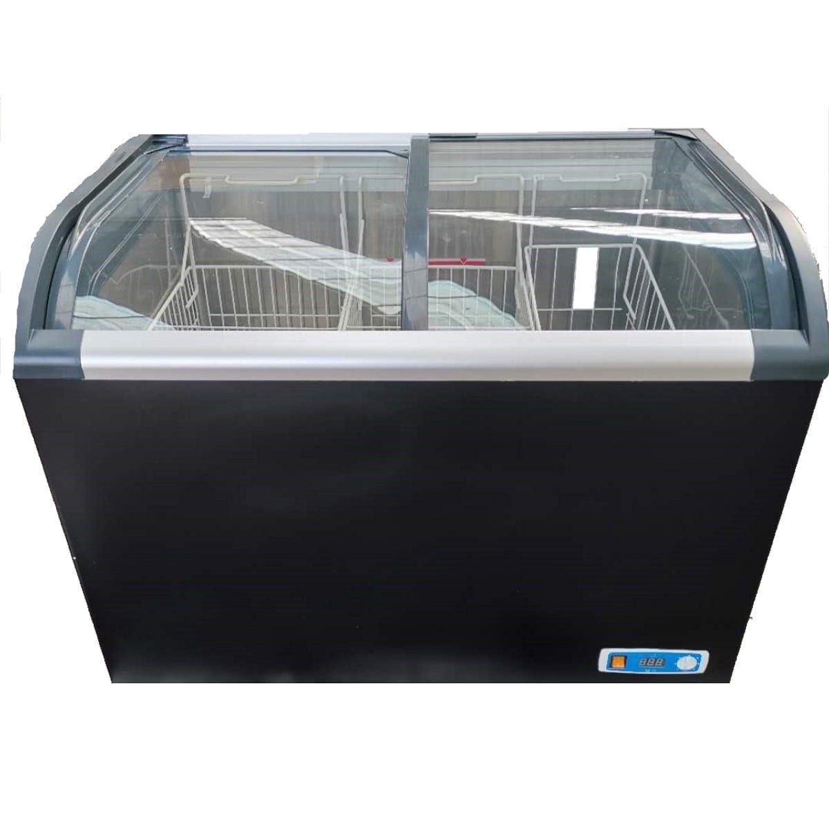 CF320 Curved Top Display Chest Freezer For Hire Cold Display Solutions
