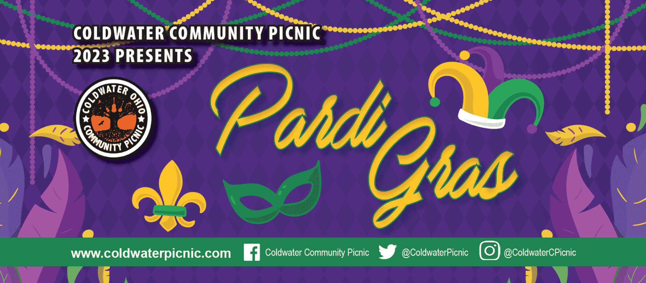 Coldwater Community Picnic Pardi Gras