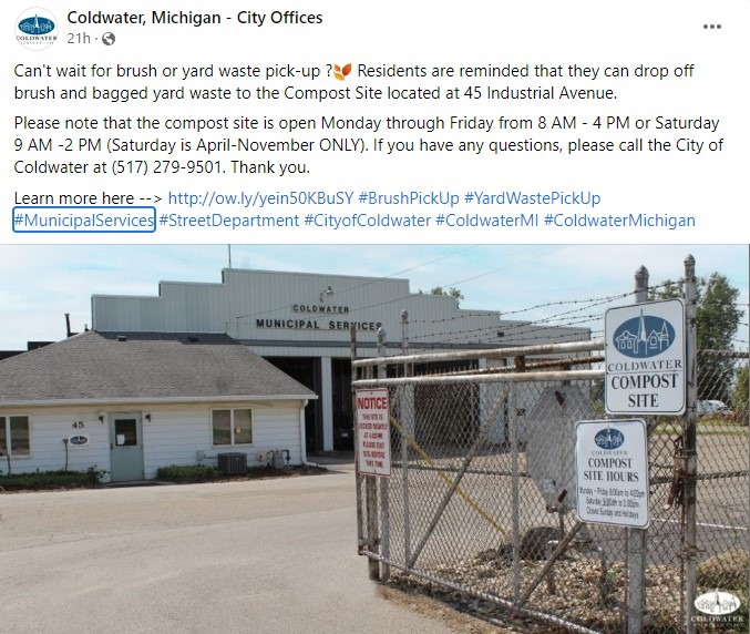 COMPOSTING Coldwater Township