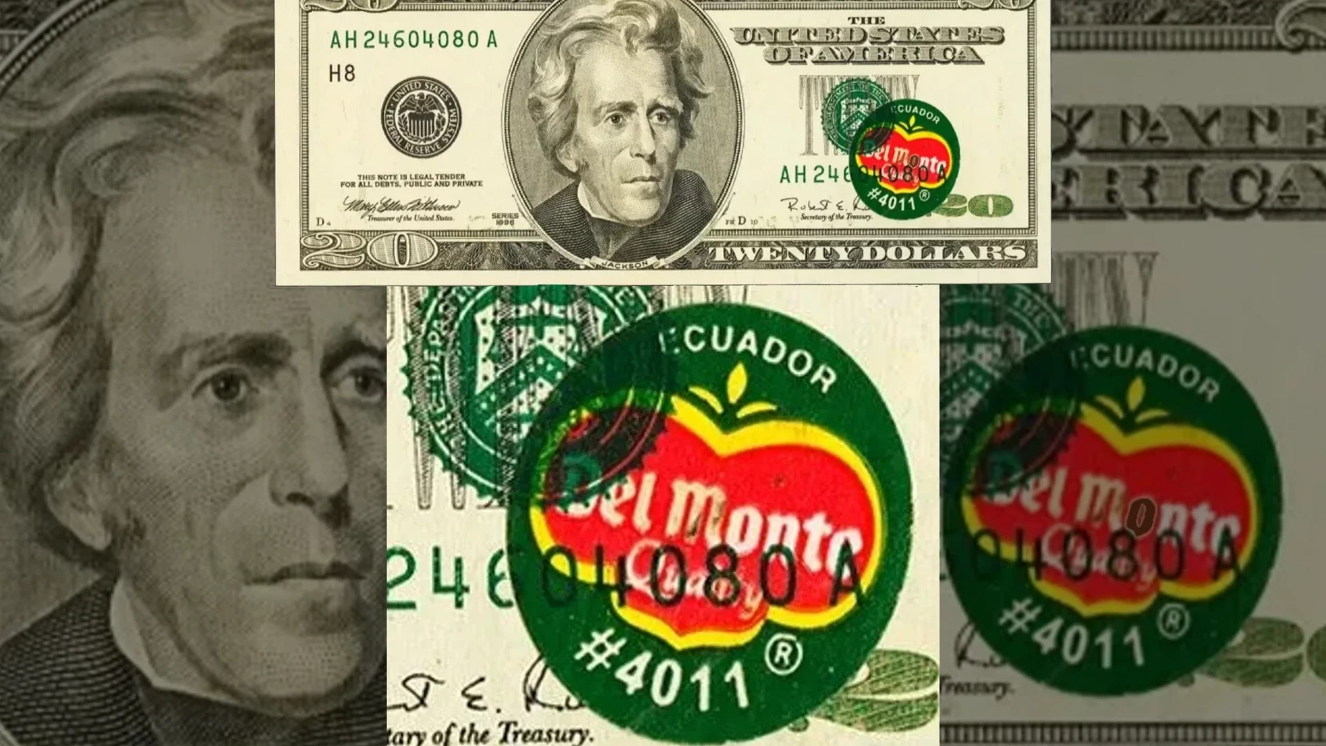 Del Monte Note (US), or when a banana label ended up being legal tender