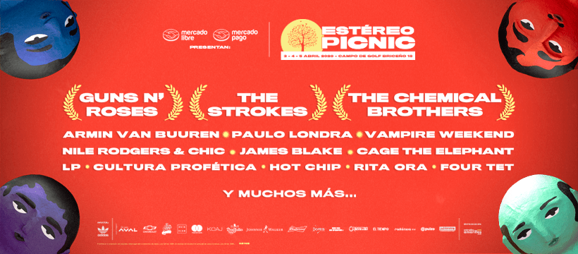 festival estereo picnic 2023 lineup Festival Estéreo Picnic 2020 Lineup por días Colectivo Sonoro