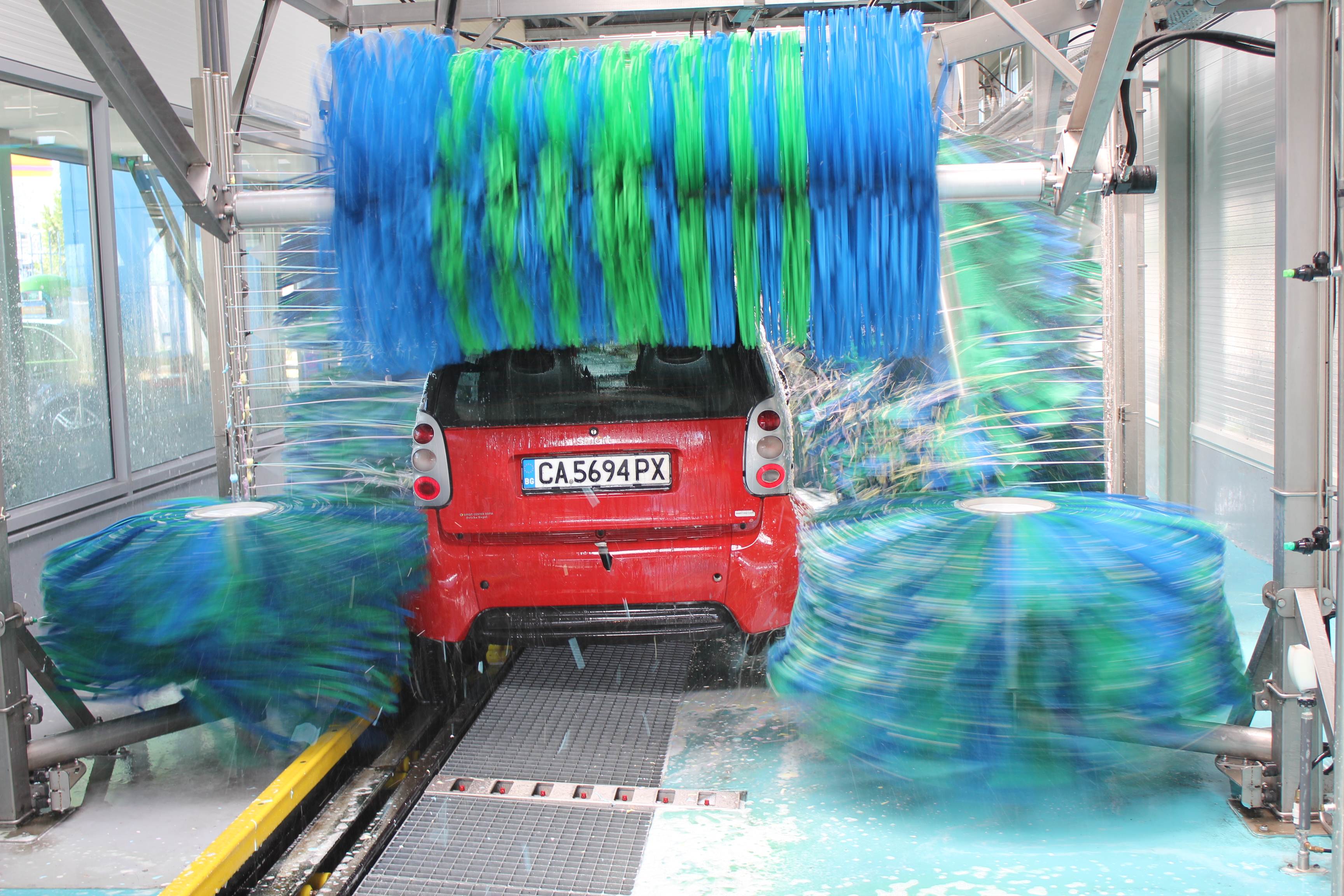 Rotary Top Brush Coleman Hanna Carwash Systems