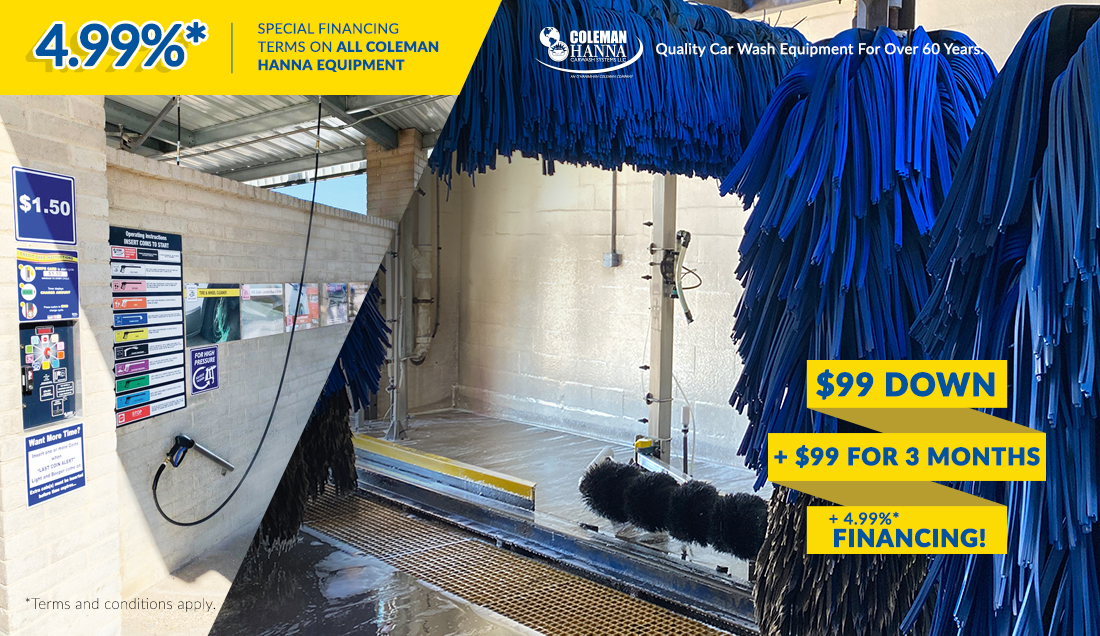 Coleman Hanna Carwash Systems Quality Car Wash Equipment for Over 60